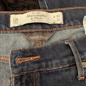 Abercrombie and Fitch Dark Wash Skinny